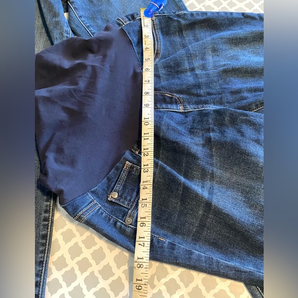 maternity jeans bell bottoms ML new no tag 🏷 - Picture 4 of 10